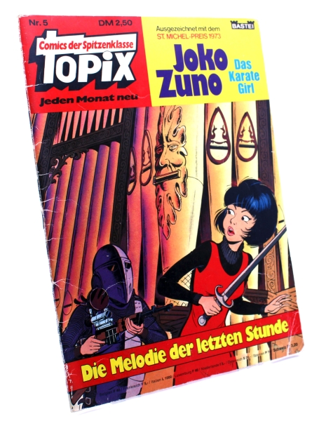 TOPIX - Comics der Spitzenklasse Nr. 5: Joko Zuno - das Karate-Girl von Bastei